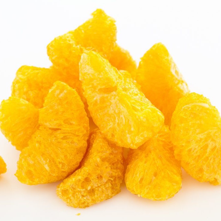 Freeze Dried Orange Fruit Slices for Ice Cream, Juice and Smoothie Toppings